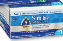 Familiprix Similac 360 Total Care milk-based iron-fortified infant formula Step 1 - 16x235ml offer