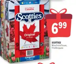 Familiprix Scotties Original 2-ply tissues Box 9x100un offer