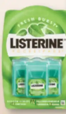 Familiprix LISTERINE Selected buccal products offer