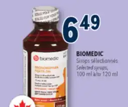 Familiprix Biomedic dry cough syrup bronchophan forte dm 120ml offer