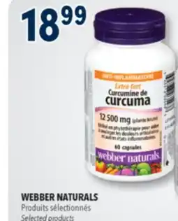 Familiprix Webber Naturals Anti-Inflammation Turmeric Curcumin Extra Strength capsules offer