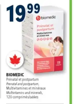 Familiprix BIOMEDIC, Prenatal and postpartum, Multivitamins and minerals, 120 tablets offer
