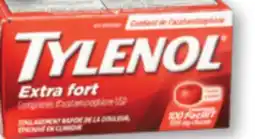 Familiprix TYLENOL Acetaminophen, 500mg, or tablets or Arthritis pain, 650mg offer