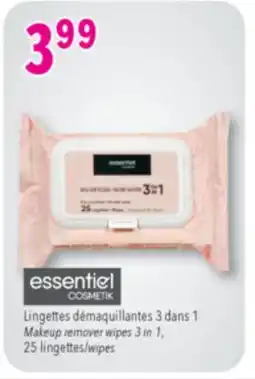 Familiprix Makeup remover wipes 3in 1 offer