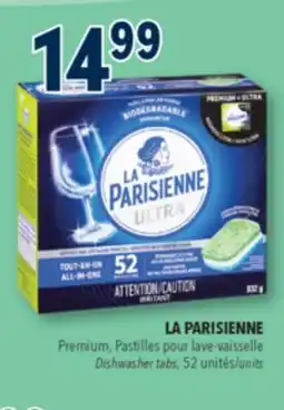 Familiprix LA PARISIENNE, Premium, Dishwasher tabs, 52 units offer