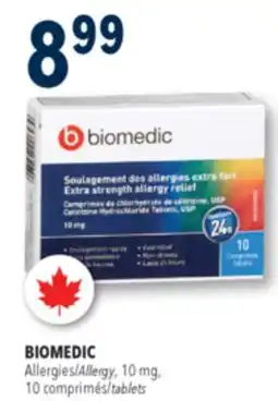 Familiprix BIOMEDIC, Allergy, 10 mg, 10 tablets offer