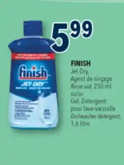 Familiprix Finish Jet-Dry rinse aid 250ml offer
