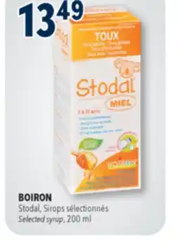 Familiprix BOIRON, Selected syrup, 200 ml offer