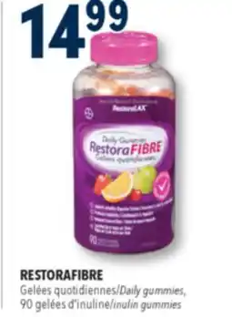 Familiprix Restoralax Restora Fibre daily inulin gummies offer