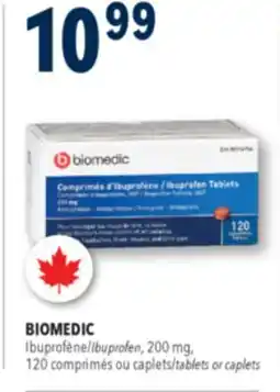 Familiprix Biomedic ibuprofen 200mg tablets 120un offer