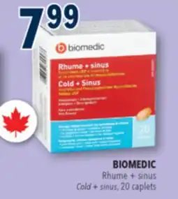 Familiprix BIOMEDIC Rhume + sinus offer