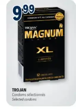 Familiprix Trojan Magnum XL lubricated latex condoms 12un offer