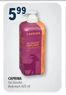 Familiprix Caprina goat milk body wash original 625ml offer