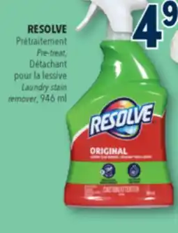 Familiprix RESOLVE, Pre-treat, Laundry stain remover, 946 ml offer