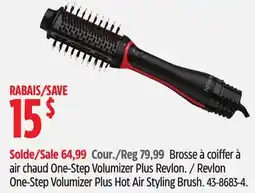Canadian Tire Revlon One-Step Volumizer Plus Hot Air Styling Brush offer
