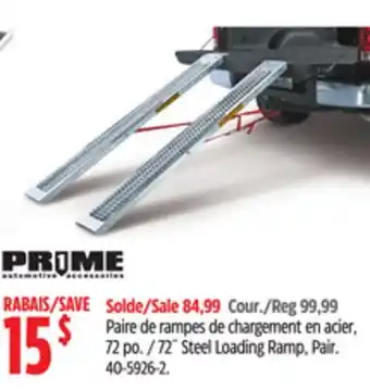 Canadian Tire Prime1 72˝ Steel Loading Ramp offer