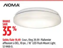 Canadian Tire Noma 10˝ LED Flush Mount Light offer