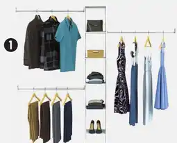 Canadian Tire ClosetMaid 12˝ Closet Organizer Kit offer