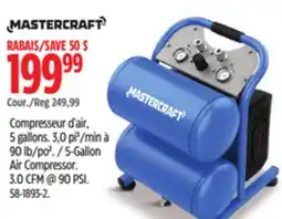 Canadian Tire 5-Gallon Air Compressor. 3.0 CFM @ 90 PSI offer
