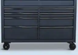Canadian Tire 56˝ 9-Drawer Tool Cabinet. 1000-lb caster capacity. Mastercraft offer