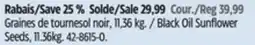 Canadian Tire Black Oil Sunflower Seeds offer