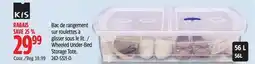Canadian Tire KIS Wheeled Under-Bed Storage Tote offer