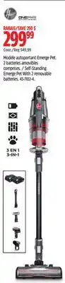 Canadian Tire Self-Standing Emerge Pet With 2 removable batteries offer