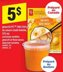 Maxi GNOCCHI PC 280/350 G OU SAUCE ROSÉE FRAÎCHE, 375 ML offer
