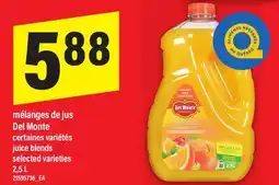 Maxi MÉLANGES DE JUS DEL MONTE │ JUICE BLENDS, 2,5 L offer