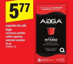 Maxi CAPSULES DE CAFÉ AGGA | COFFEE CAPSULES, 10 UN offer