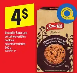 Maxi BISCUITS SARA LEE | COOKIES, 300 g offer