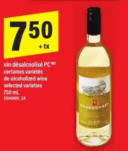 Maxi VIN DÉSALCOOLISÉ PC MD | DE-ALCOHOLIZED WINE, 750 mL offer