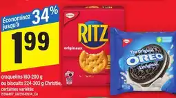 Maxi CRAQUELINS, 180-200 G OU BISCUITS, 224-303 G CHRISTIE offer