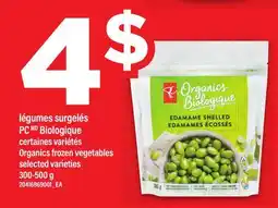 Maxi LÉGUMES SURGELÉS PC BIOLOGIQUE | ORGANICS FROZEN VEGETABLES, 300-500 G offer