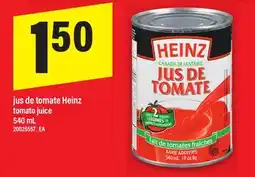Maxi JUS DE TOMATE HEINZ │ TOMATO JUICE, 540 ML offer