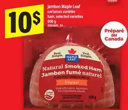 Maxi JAMBON MAPLE LEAF | HAM, 600 g offer