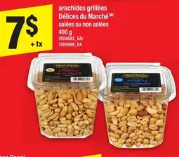Maxi ARACHIDES GRILLÉES DÉLICES DU MARCHÉ, 400 G offer