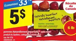 Maxi POMMES NATURELLEMENT IMPARFAITS SANS NOM sac de 6 lb offer