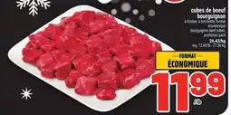 Metro CUBES DE BOEUF BOURGUIGNON | BOURGUIGNON BEEF CUBES offer