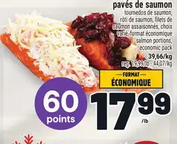 Metro PAVÉS DE SAUMON | SALMON PORTIONS offer
