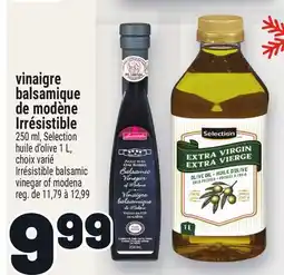 Metro VINAIGRE BALSAMIQUE DE MODÈNE IRRÉSISTIBLE | IRRÉSISTIBLE BALSAMIC VINEGAR OF MODENA offer