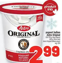 Metro YOGOURT BALKAN ASTRO ORIGINAL | ASTRO ORIGINAL BALKAN YOGURT offer