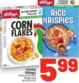 Metro CÉRÉALES KELLOGG'S | KELLOGG'S CEREAL offer
