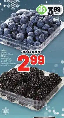 Metro BLEUETS OU BLEUETS | BLACKBERRIES OR BLUEBERRIES offer