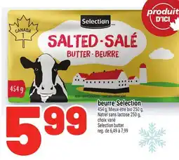 Metro BEURRE SELECTION | SELECTION BUTTER offer