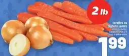 Metro CAROTTES OU OIGNONS JAUNES | CARROTS OR YELLOW ONIONS offer