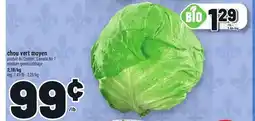 Metro CHOU VERT MOYEN | MEDIUM GREEN CABBAGE offer