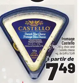 Metro FROMAGE CASTELLO | CASTELLO CHEESE offer