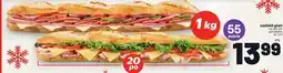 Metro SANDWICH GÉANT | GIANT SANDWICH offer