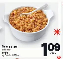 Metro FÈVES AU LARD | PORK'N BEANS offer